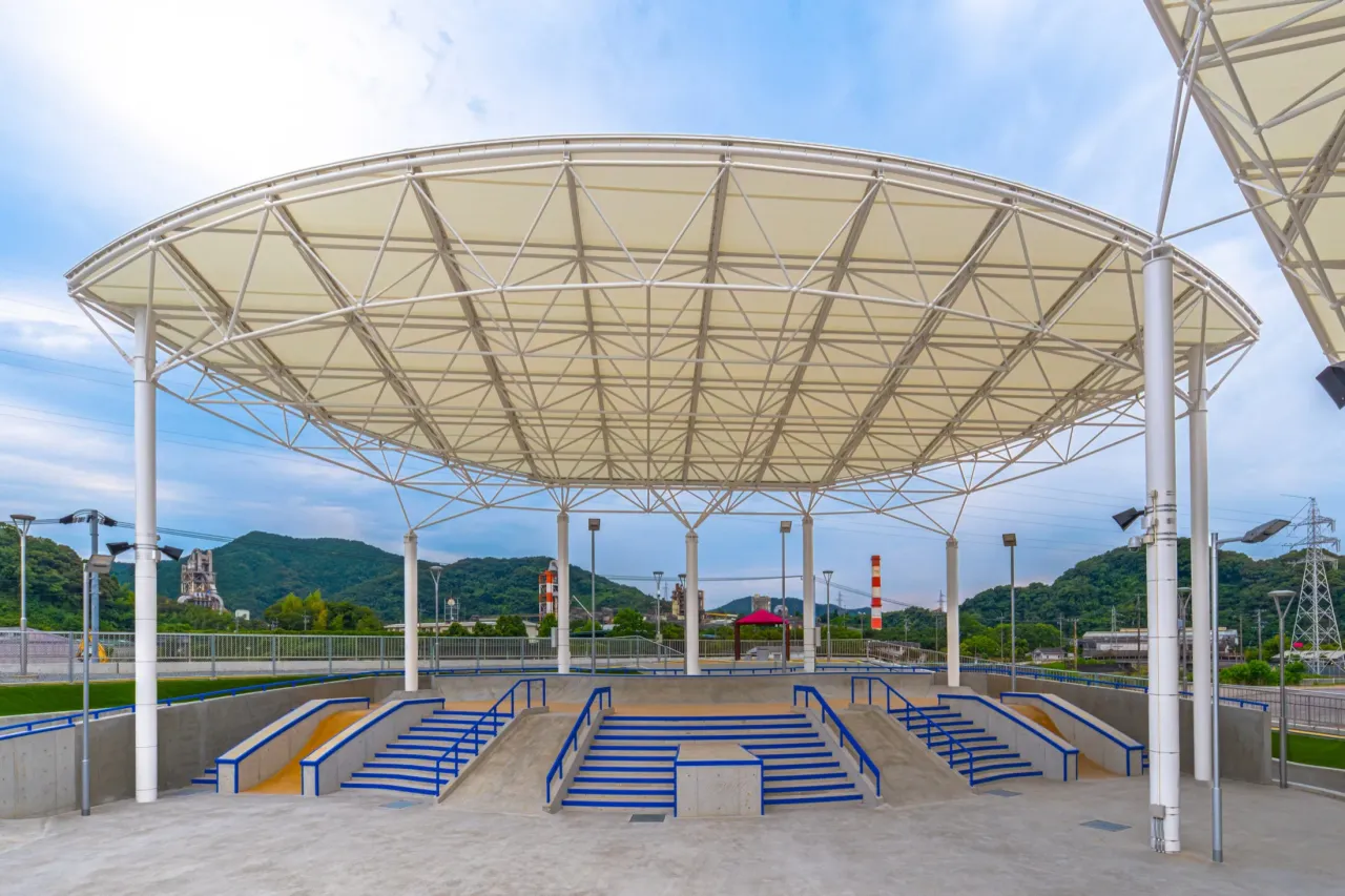 Sakurabanda skate park in Susaki, photo 002